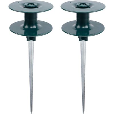 OEM Nazalus-vente Chaude-piquet De Guidage De Tuyau D'Arrosage, Piquet En Métal Robuste En Zinc Antirouille, Dessus Rotatif Vert Foncé Très Résistant, Garde Le Tuyau D'Arrosage Hors Des Parterres De Fleur OEM Nazalus-vente Chaude-piquet De Guidage De Tuyau D'Arrosage, Piquet En Métal Robuste En Zinc Antirouille, Dessus Rotatif Vert Foncé Très Résistant, Garde Le Tuyau D'Arrosage Hors Des Parterres De Fleur