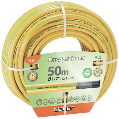 CLABER - tubo da giardino verde flessibile 1/2 12-17m 50 - Tubo da giardino CLABER - tubo da giardino verde flessibile 1/2 12-17m 50 - Tubo da giardino