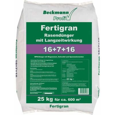 Fertilizzante Beckmann per Erba Sportiva 16+7+16 25Kg - Fertilizzante per Gazon Sportivo Fertilizzante Beckmann per Erba Sportiva 16+7+16 25Kg - Fertilizzante per Gazon Sportivo