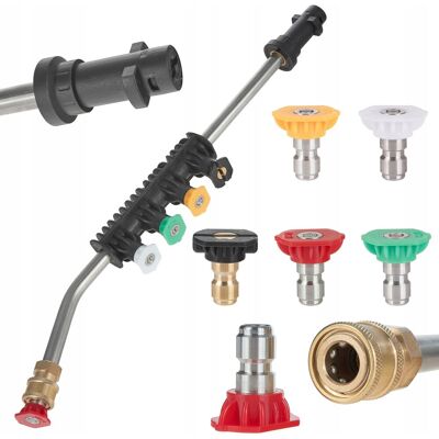 IMPORT Lancia Curva 15° + Set Di 5 Ugelli (100) IMPORT Lancia Curva 15° + Set Di 5 Ugelli (100)