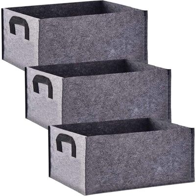 OEM Set Di 3 Sacchi Rettangolari Neri In Tessuto Non Tessuto Con Maniglia, Ideali Per La Coltivazione Di Ortaggi, Fiori E Frutta In Ambienti Interni Ed Esterni. OEM Set Di 3 Sacchi Rettangolari Neri In Tessuto Non Tessuto Con Maniglia, Ideali Per La Coltivazione Di Ortaggi, Fiori E Frutta In Ambienti Interni Ed Esterni.