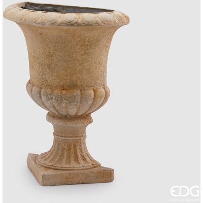 EDG Enzo De Gasperi Vaso Parete Coppa Ivory Ceramica 57 Cm EDG Enzo De Gasperi Vaso Parete Coppa Ivory Ceramica 57 Cm