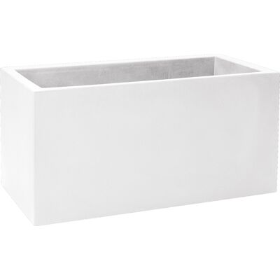 Nicoli - Modus Cassetta - Bianco - 80x40 - Vaso Nicoli - Modus Cassetta - Bianco - 80x40 - Vaso