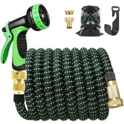OEM Tubo Da Giardino Estensibile Da 30 M (100 Piedi), Tubo Da Giardino Retrattile Con Supporto E Pistola A Spruzzo A 9 Funzioni, Raccordi In Ottone, OEM Tubo Da Giardino Estensibile Da 30 M (100 Piedi), Tubo Da Giardino Retrattile Con Supporto E Pistola A Spruzzo A 9 Funzioni, Raccordi In Ottone,