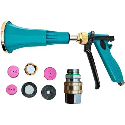 AULEDIO Pistola Alta Pressione Completa Con Ugelli 0.8–1.5 E Attacco Rapido AULEDIO Pistola Alta Pressione Completa Con Ugelli 0.8–1.5 E Attacco Rapido