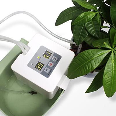 OEM Kit Di Irrigazione A Goccia Automatica, Sistema Di Irrigazione Automatica Con Timer Di Irrigazione Elettronico Da 30 Giorni Per 10 Piante In Vaso Da Interno OEM Kit Di Irrigazione A Goccia Automatica, Sistema Di Irrigazione Automatica Con Timer Di Irrigazione Elettronico Da 30 Giorni Per 10 Piante In Vaso Da Interno