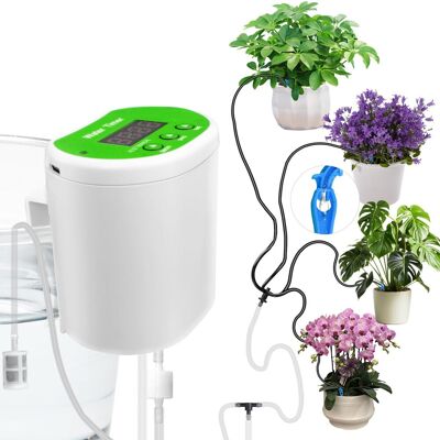 OEM Sistema Di Irrigazione Automatica Delle Piante - Kit Di Irrigazione A Goccia Con Timer Programmabile, Irriga Fino A 12 Piante In Vaso, Perfetto Per Giardini Interni, Balconi E Cortili OEM Sistema Di Irrigazione Automatica Delle Piante - Kit Di Irrigazione A Goccia Con Timer Programmabile, Irriga Fino A 12 Piante In Vaso, Perfetto Per Giardini Interni, Balconi E Cortili