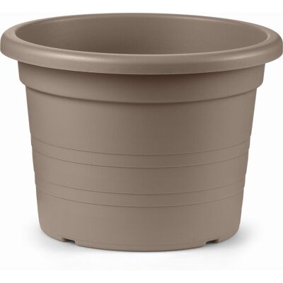VECA Vaso Cilindro Plastica Avana - 70 Cm VECA Vaso Cilindro Plastica Avana - 70 Cm