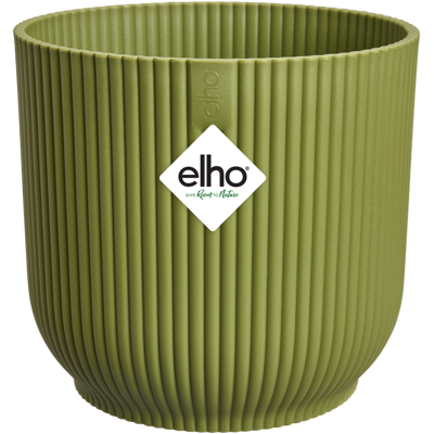 Elho Vibes Fold Round 16 Green Vaso Rotondo Elho Vibes Fold Round 16 Green Vaso Rotondo
