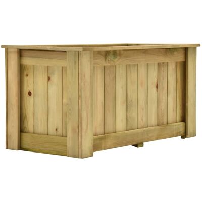 Letto da Giardino Rialzato in Legno di Pino Impregnato - vidaXL - Resistente alle Intemperie - Facile da Montare Letto da Giardino Rialzato in Legno di Pino Impregnato - vidaXL - Resistente alle Intemperie - Facile da Montare