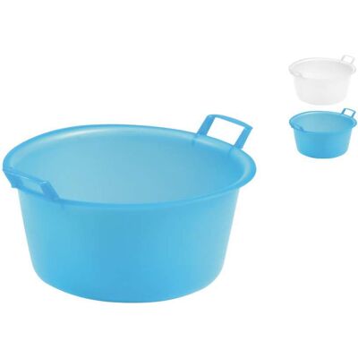 Stefanplast Bacinella Tonda Politene Cm 40 Azz. Stefanplast Bacinella Tonda Politene Cm 40 Azz.