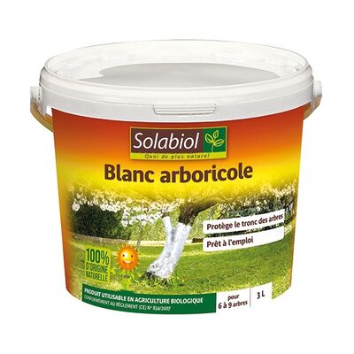 SOLABIOL Secchio Arboricolo Bianco 3l - SOLABIOL Secchio Arboricolo Bianco 3l -