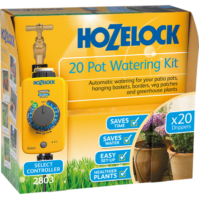 Kit di irrigazione a goccia Hozelock 15m - Sistema di irrigazione Kit di irrigazione a goccia Hozelock 15m - Sistema di irrigazione