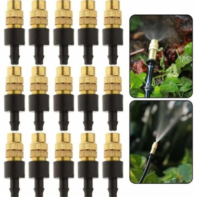 OEM Set Di 15 Irrigatori In Ottone Con Ugelli Regolabili Per Il Giardinaggio - Sunny OEM Set Di 15 Irrigatori In Ottone Con Ugelli Regolabili Per Il Giardinaggio - Sunny