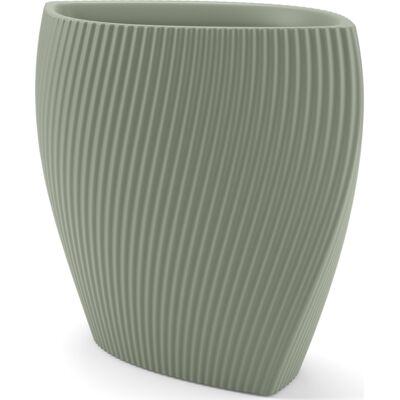 VECA Vaso Eclipse 72 Cm – Design Moderno Per Interno Ed Esterno - Colore: Terra Laguna VECA Vaso Eclipse 72 Cm – Design Moderno Per Interno Ed Esterno - Colore: Terra Laguna