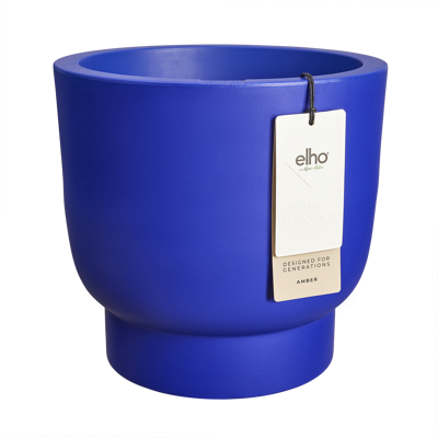 Elho Amber Grail 40 Royal Blue Fioriera Rotondo Elho Amber Grail 40 Royal Blue Fioriera Rotondo