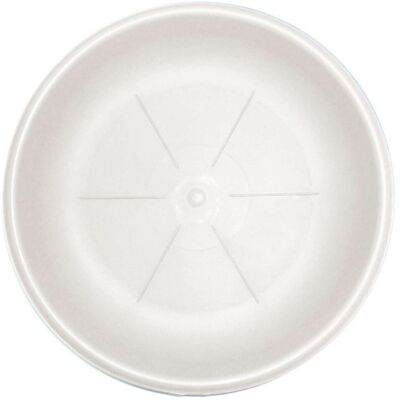 Bama Sottovaso Bianco Ø 22 Per Vaso Ø 25 Bama Sottovaso Bianco Ø 22 Per Vaso Ø 25
