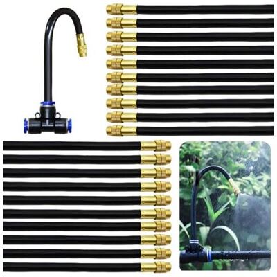 SCORPIO Ugelli A Spruzzo, 20 Pezzi, Ugelli Per Irrigazione Da 8 Mm, Ugelli Atomizzatori In Rame Regolabili, Adatti Per Innaffiare Giardini, Patii E Prati. SCORPIO Ugelli A Spruzzo, 20 Pezzi, Ugelli Per Irrigazione Da 8 Mm, Ugelli Atomizzatori In Rame Regolabili, Adatti Per Innaffiare Giardini, Patii E Prati.