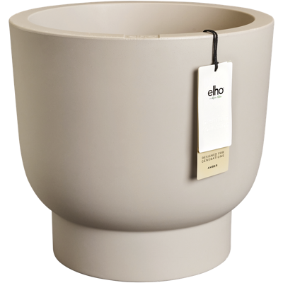 Elho Amber Grail 40 Balanced Beige Fioriera Rotondo Elho Amber Grail 40 Balanced Beige Fioriera Rotondo