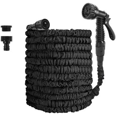 OEM Tubo Da Giardino Flessibile Estensibile Da 30 M (nero) Con Pistola A Spruzzo A 7 Funzioni, Tubo Da Giardino Estensibile Magico OEM Tubo Da Giardino Flessibile Estensibile Da 30 M (nero) Con Pistola A Spruzzo A 7 Funzioni, Tubo Da Giardino Estensibile Magico