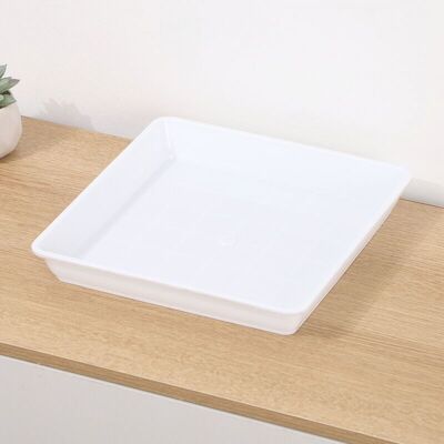 OEM Vassoio Per Piante In Plastica Bianca, 12 X 12 Cm, Vassoio Raccogligocce Quadrato, Fioriera Adatta Per Uso Interno Ed Esterno, 2 Pezzi OEM Vassoio Per Piante In Plastica Bianca, 12 X 12 Cm, Vassoio Raccogligocce Quadrato, Fioriera Adatta Per Uso Interno Ed Esterno, 2 Pezzi