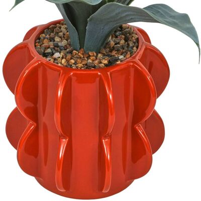 ATMOSPHERA Pianta Artificiale Homy H. 28 Cm - Créateur D'Intérieur ATMOSPHERA Pianta Artificiale Homy H. 28 Cm - Créateur D'Intérieur
