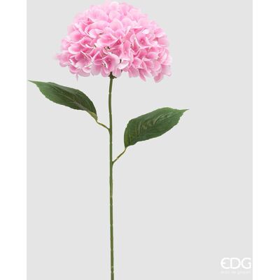 EDG Enzo De Gasperi Ortensia Ramo Con Foglie H 70 Cm Pianta Artificiale Rosa Chiaro EDG Enzo De Gasperi Ortensia Ramo Con Foglie H 70 Cm Pianta Artificiale Rosa Chiaro
