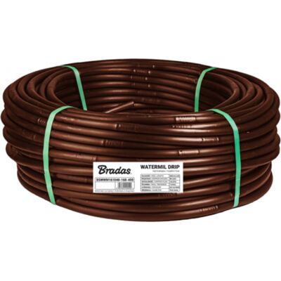 BRADAS Tubo Di Irrigazione A Goccia 16 Mm 100 M Watermil, Marrone 5526 BRADAS Tubo Di Irrigazione A Goccia 16 Mm 100 M Watermil, Marrone 5526