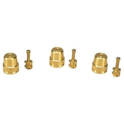 Gloria Buse À Cône Creux En Laiton 2 X Ø 1 Mm, 1 X Ø 2 Mm - Gloria Buse À Cône Creux En Laiton 2 X Ø 1 Mm, 1 X Ø 2 Mm -