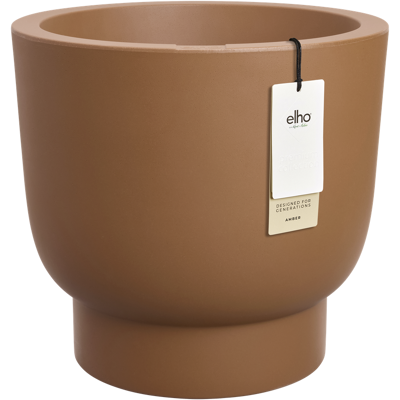 Elho Amber Grail 40 Caramello Fioriera Rotondo Elho Amber Grail 40 Caramello Fioriera Rotondo
