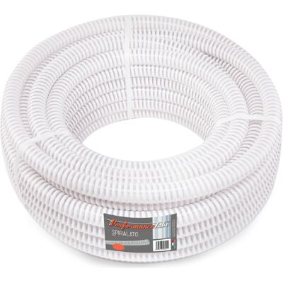 FITT - Tubo Spiralato In Pvc Per Uso Alimentare 25mt - Diametro 80mm Interno FITT - Tubo Spiralato In Pvc Per Uso Alimentare 25mt - Diametro 80mm Interno
