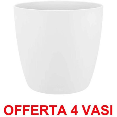 ALTRO Offerta 4 Vaso Brussels Round 18cm White Elho ALTRO Offerta 4 Vaso Brussels Round 18cm White Elho
