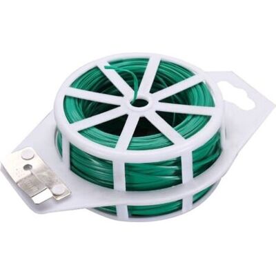 SCORPIO 100 M Di Fascette Per Piante Da Giardino, Fascette In Plastica Per Piante, Filo Per Innesti Per Orticoltura, Fascette Metalliche Multiuso (verdi) SCORPIO 100 M Di Fascette Per Piante Da Giardino, Fascette In Plastica Per Piante, Filo Per Innesti Per Orticoltura, Fascette Metalliche Multiuso (verdi)