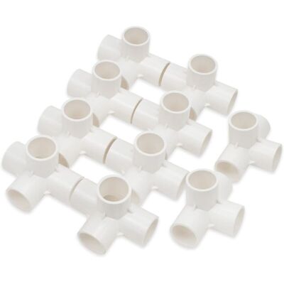 OEM Raccordo A T In Pvc-u A 4 Vie Da 32 Mm (1") – Confezione Da 10 Raccordi A Gomito Per Tubi Da Giardino OEM Raccordo A T In Pvc-u A 4 Vie Da 32 Mm (1") – Confezione Da 10 Raccordi A Gomito Per Tubi Da Giardino