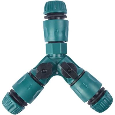 OEM Distributore D'Acqua A 3 Vie Con 2 Rubinetti Di Apertura/chiusura – 3 Raccordi Femmina, Realizzato In Ottone Resistente, Pratico E Durevole. OEM Distributore D'Acqua A 3 Vie Con 2 Rubinetti Di Apertura/chiusura – 3 Raccordi Femmina, Realizzato In Ottone Resistente, Pratico E Durevole.