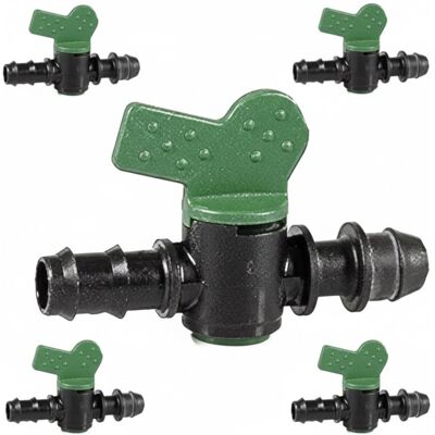 SUINGA - Set Di 50 Valvola Di Partenza In Pe Con Guarnizione Per Guaina Da 16 Mm. Valvola Ondulata Per Irrigazione A Goccia Di Alta Quali SUINGA - Set Di 50 Valvola Di Partenza In Pe Con Guarnizione Per Guaina Da 16 Mm. Valvola Ondulata Per Irrigazione A Goccia Di Alta Quali