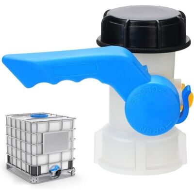OEM Valvola Per Serbatoio Ibc Da 1000 Litri – Adattatore A Farfalla Da 60 Mm S60x6 – Resistente Agli Acidi E Alla Corrosione – Temperatura Da -20 °c A +70 °c OEM Valvola Per Serbatoio Ibc Da 1000 Litri – Adattatore A Farfalla Da 60 Mm S60x6 – Resistente Agli Acidi E Alla Corrosione – Temperatura Da -20 °c A +70 °c