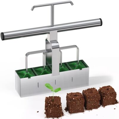 OEM Contenitore Per Terriccio Con Impugnatura Ergonomica, 4 Scomparti, Diametro 5 Cm, Ideale Per La Germinazione Dei Semi E La Crescita Delle Giovani Piante Senza Shock Da Trapianto. OEM Contenitore Per Terriccio Con Impugnatura Ergonomica, 4 Scomparti, Diametro 5 Cm, Ideale Per La Germinazione Dei Semi E La Crescita Delle Giovani Piante Senza Shock Da Trapianto.