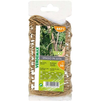 VERDEMAX Spago Filo Per Le Piante In Juta 50 Metri VERDEMAX Spago Filo Per Le Piante In Juta 50 Metri