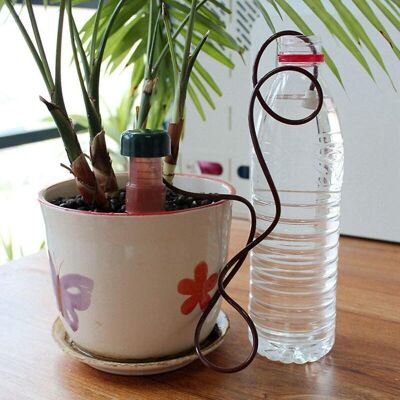 OEM Set Di 4 Irrigatori Automatici In Ceramica – Sistema Di Irrigazione A Goccia Per Piante E Fiori OEM Set Di 4 Irrigatori Automatici In Ceramica – Sistema Di Irrigazione A Goccia Per Piante E Fiori