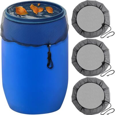 AULEDIO Set Da 3 Reti Protettive Per Tinozza D’acqua – 100 cm – Copertura A Rete Per Serbatoio Con Coulisse – Contro Insetti E Sporco – Poliestere Resistente AULEDIO Set Da 3 Reti Protettive Per Tinozza D’acqua – 100 cm – Copertura A Rete Per Serbatoio Con Coulisse – Contro Insetti E Sporco – Poliestere Resistente