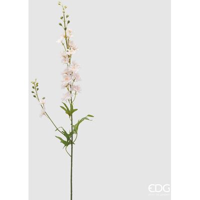 EDG Enzo De Gasperi Speronella Con Bocciolo H 80 Cm Pianta Artificiale Colore Pesca EDG Enzo De Gasperi Speronella Con Bocciolo H 80 Cm Pianta Artificiale Colore Pesca