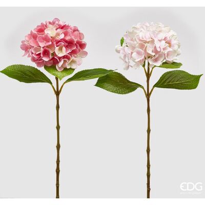 EDG Enzo De Gasperi Ramo Ortensia Nobile Artificiale H 58 Cm Ass. Two Tone Pink 1 Pz EDG Enzo De Gasperi Ramo Ortensia Nobile Artificiale H 58 Cm Ass. Two Tone Pink 1 Pz