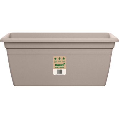 Elho Florus Mediterran Terrace Trough 80 Taupe Fioriera Rettangolare Elho Florus Mediterran Terrace Trough 80 Taupe Fioriera Rettangolare
