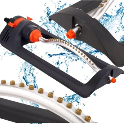 OEM Irrigatore Da Giardino Oscillante Per Prato, Regolabile, Universale, 19 Ugelli 1/2 3/4 OEM Irrigatore Da Giardino Oscillante Per Prato, Regolabile, Universale, 19 Ugelli 1/2 3/4