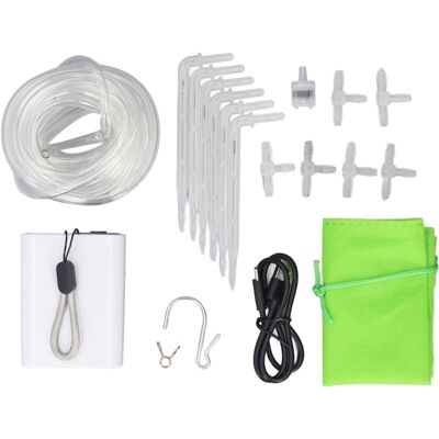 OEM Sistema Di Irrigazione Automatico, Timer Digitale Programmabile A Bassa Rumorosità, Kit Di Irrigazione A Goccia Per 6 Piante In Vaso OEM Sistema Di Irrigazione Automatico, Timer Digitale Programmabile A Bassa Rumorosità, Kit Di Irrigazione A Goccia Per 6 Piante In Vaso