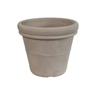 ALTRO Vaso Terrano Liscio 40cm Avana ALTRO Vaso Terrano Liscio 40cm Avana