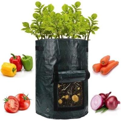 OEM Sacchi Per Piante Neri Da 43 Litri (35 X 45) - Sacchi Per Semina - Per Piantare Patate/carote/pomodori/frutta OEM Sacchi Per Piante Neri Da 43 Litri (35 X 45) - Sacchi Per Semina - Per Piantare Patate/carote/pomodori/frutta