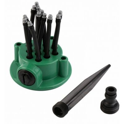 Zone Sistema Di Irrigazione Automatico A 360 Gradi Per Esterni, Regolabile, Per Prato E Giardino, Con Ugello Puntiforme, 1 Pezzo. Zone Sistema Di Irrigazione Automatico A 360 Gradi Per Esterni, Regolabile, Per Prato E Giardino, Con Ugello Puntiforme, 1 Pezzo.