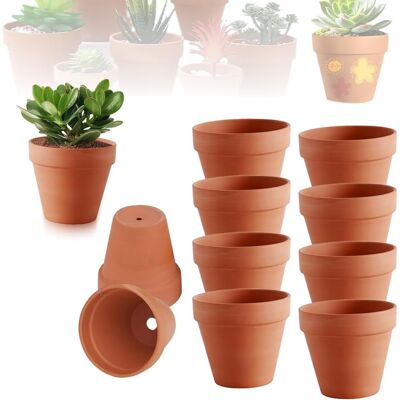 Neptune Piccoli Vasi In Terracotta, 12 Pezzi 7 X 6 Cm Mini Vasi In Terracotta Per Fiori, Vaso In Terracotta Con Foro Di Drenaggio, Vaso In Terracotta Riutilizzabile Per Piante Grasse, Cactus Neptune Piccoli Vasi In Terracotta, 12 Pezzi 7 X 6 Cm Mini Vasi In Terracotta Per Fiori, Vaso In Terracotta Con Foro Di Drenaggio, Vaso In Terracotta Riutilizzabile Per Piante Grasse, Cactus